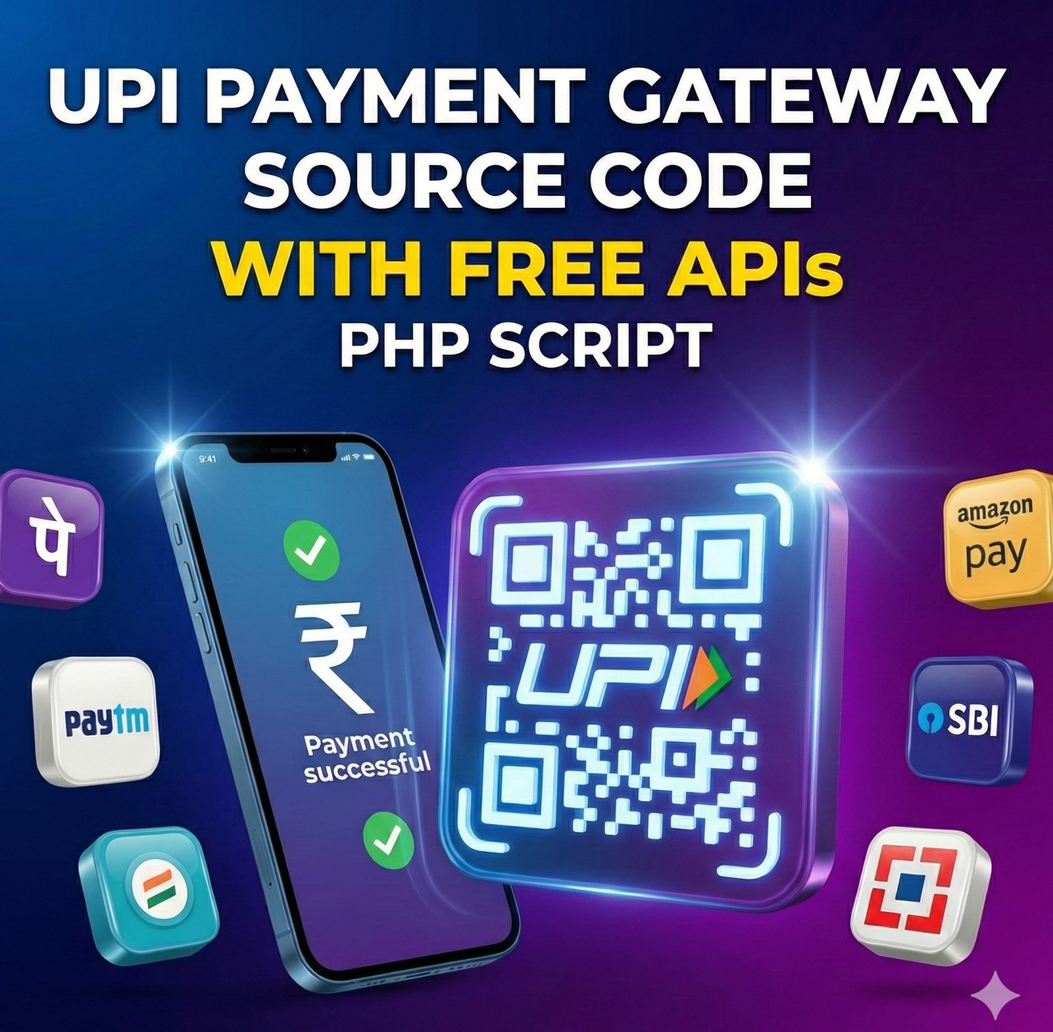 Upi payment Gateway Source Code 2026 I Easy to integration